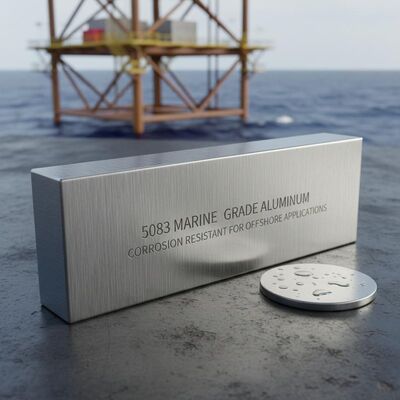 5083 Алюминиевые слитки морского класса, устойчивые к коррозии для оффшорных применений